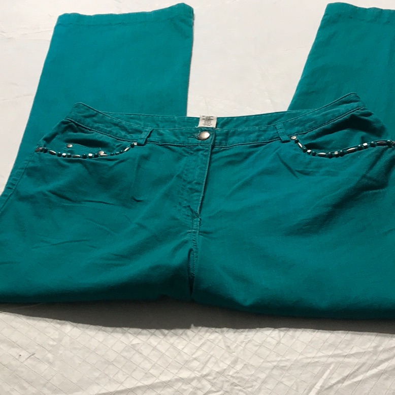Ruby Rd. Teal Jeans~